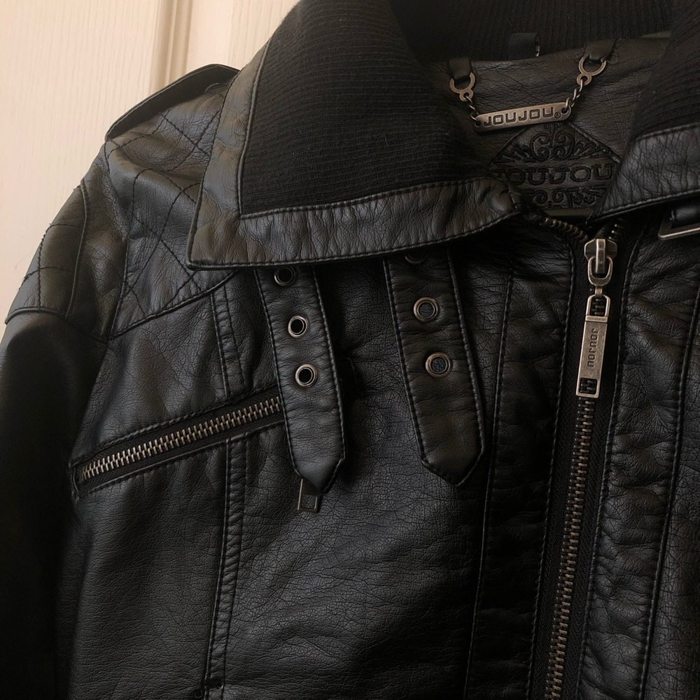 Leather jacket